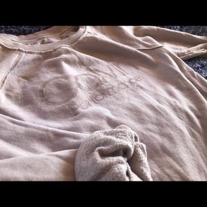 Calvin Klein performance baby pink sweatshirt